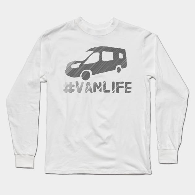 #vanlife Long Sleeve T-Shirt by Gavlart